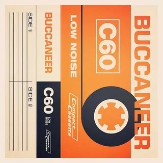 Buccaneer C60 cassette j-card
